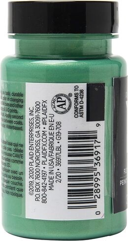 PlaidFX, Amino Aqua, Mutant Shift Flexible Acrylic Paint, Gloss Finish, 3 oz in Saudi Arabia
