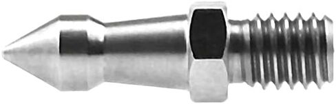 FS-002 مسمار قدم 3/8 بوصة 38 مم مع الفولاذ المقاوم للصدأ للأرض الناعمة والتضاريس والعشب والرملي ومتوافق مع حوامل ثلاثية المقبس 1/4 بوصة، مونوبود (عبوة من 3) in Kuwait