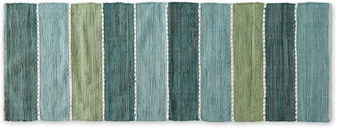 DII Chindi Rug Collection, Reversible, Recycled Yarn, Hand-Dyed, 4x6 Ft, Jadeite in Saudi Arabia