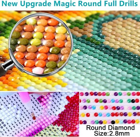 5D Diamond Art Painting Art The Last Supper Jesus Christ Full Drill Round Beads Art Gems Stone Cross Stitch DIY by Number Kits Wall Decoration 12x16 inch in Saudi Arabia