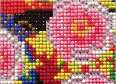 MaiYiYi Cupcake Diamond Painting Art DIY 5D Diamond Painting Make Life Sweet Dessert الماس اللوحة الكريستال الماس مجموعة اللوحة الماس الفراولة للبالغين ديكور الحائط (40 × 30 سم) in Kuwait