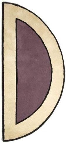 Contemporary II Berry Wool Hearth Rug, Rectangular in Saudi Arabia