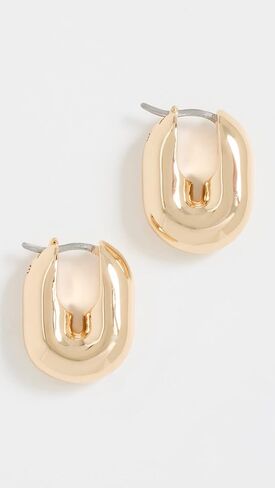 أقراط جيني بيرد المنتفخة على شكل حرف U للنساء in Kuwait