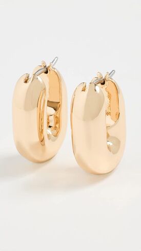 أقراط جيني بيرد المنتفخة على شكل حرف U للنساء in Kuwait