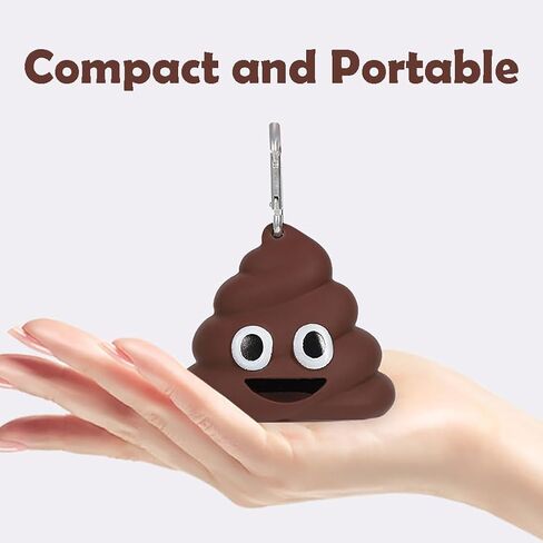 2 قطعة لطيف الكلب أنبوب التقاط أكياس النفايات حامل موزع الحيوانات الأليفة التخلص من النفايات أكياس سيليكون الكلب كيس النفايات المقود أنبوب حقيبة حامل كيس القمامة موزع يشمل 2 لفة حقيبة in Kuwait