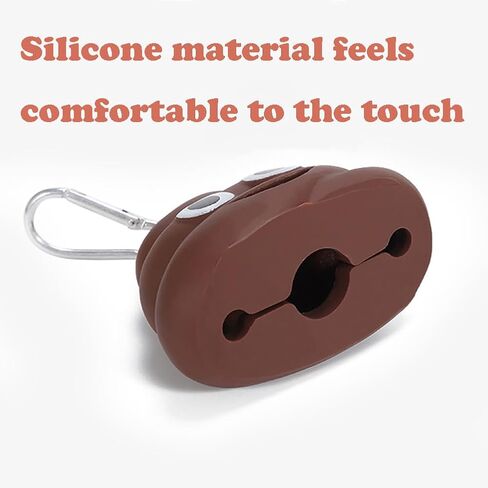 2 قطعة لطيف الكلب أنبوب التقاط أكياس النفايات حامل موزع الحيوانات الأليفة التخلص من النفايات أكياس سيليكون الكلب كيس النفايات المقود أنبوب حقيبة حامل كيس القمامة موزع يشمل 2 لفة حقيبة in Kuwait