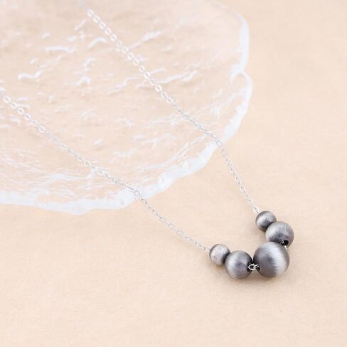 Vintage Navajo Pearl Pendant Necklace Boho Navajo Pearl Necklace Western CowWomen Choker Necklace Silver Punk Navajo Pearl Bead Chian Necklace Jewelry for Women in Saudi Arabia