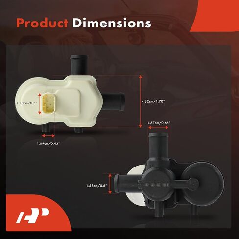 مضخة كشف تسرب بخار الوقود A-Premium متوافقة مع Mazda 6 2003-2008، 5 2006-2010، MX-5 Miata 2006-2014، CX-7 2007-2009، RX-8، Miata، MPV & فولفو XC60، XC90، S60 ، XC70، S80، C70، V60، S70، V70 in Saudi Arabia