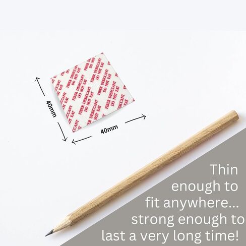 Dri Tabs 60 Pack - Newly developed eco-friendly desiccant That replaces silica gel packets. Compact and powerful, holds 3X more moisture than silica gel. in Saudi Arabia