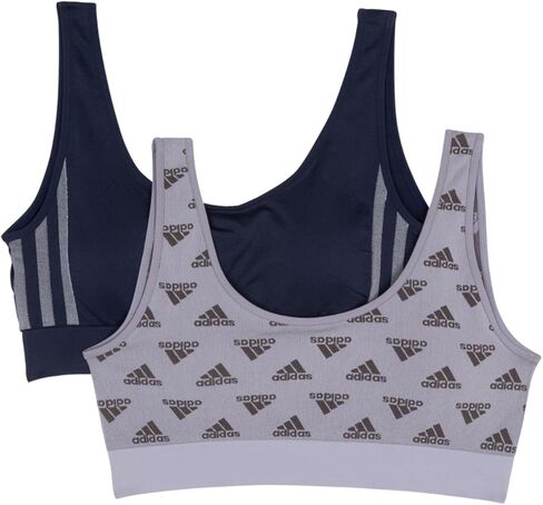 Adidas Women's Seamless Bralette with Removable Cups, 2-Pack in Saudi Arabia