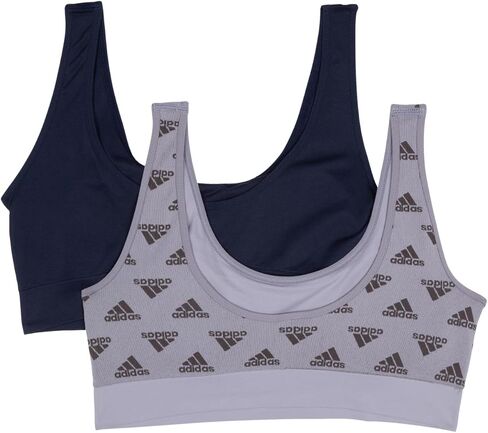 Adidas Women's Seamless Bralette with Removable Cups, 2-Pack in Saudi Arabia