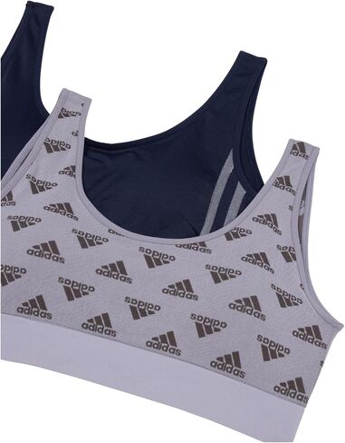 Adidas Women's Seamless Bralette with Removable Cups, 2-Pack in Saudi Arabia