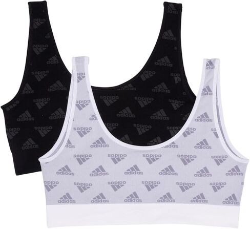 Adidas Women's Seamless Bralette with Removable Cups, 2-Pack in Saudi Arabia