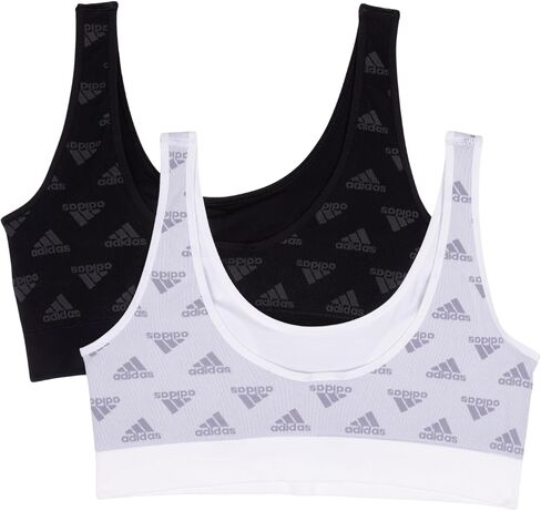 Adidas Women's Seamless Bralette with Removable Cups, 2-Pack in Saudi Arabia