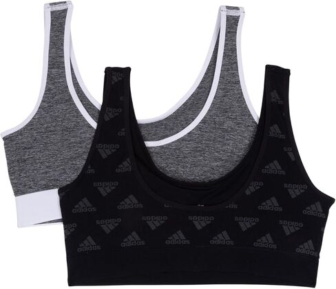 Adidas Women's Seamless Bralette with Removable Cups, 2-Pack in Saudi Arabia
