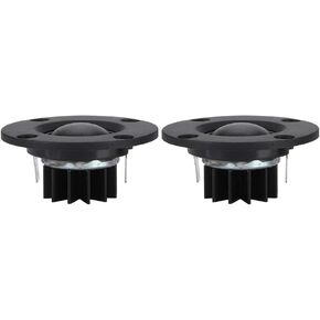 Silk Film Dome Tweeter, Treble Speaker HiFi Loudspeaker Special Design Magnetic Design Built in Crossover for Bring The for Ultimate Music Enjoyment