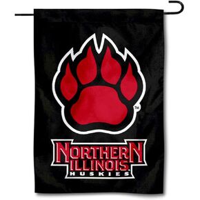 NIU Huskies Northern Illinois Garden Flag and Yard Banner