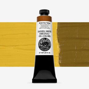 DANIEL SMITH Original Oil Color Paint, 37ml Tube, Nickel AZO Yellow, 284300108