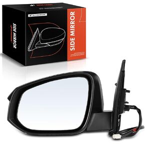A-Premium Driver Side Power Door Mirror Compatible with Toyota RAV4 2013 2014 2015 - Non-Heated Manual Folding Black Outside Rear View Mirror - Replace# 87940OR080, 8794042B40
