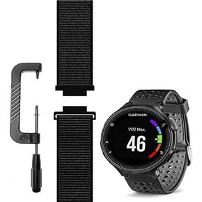 Compatible with Garmin Forerunner 235 Band Replacement Sport Mesh Strap Also for Forerunner 735XT watch band Nylon Weave Watchband
