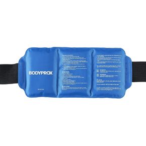 Pain Relief Ice Pack with Strap for Hot & Cold Therapy, Microwave Heat Pad for Back Shoulder, Neck, Waist, Calves and Hip