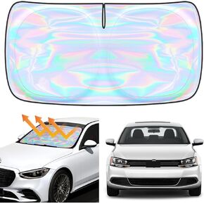 for Volkswagen Jetta 2019 2020 2021 2022 2023 2024 Windshield Sun Shade Cover - Custom Fit Volkswagen Jetta SunShade Foldable Front Window Sunshade Sun Visor Protector Block UV Rays Keep Car Cooler