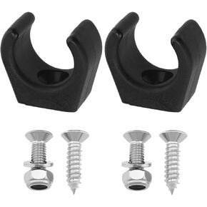 2Pcs Nylon Boat Ladder Clips/Quick Release Spring Clamp/Mounting Canoe Kayak Oar/for Marine Kayak Boat Canoe Storage Clip Hardware Set
