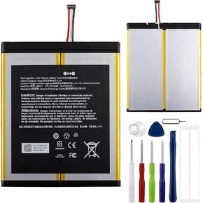 Replacement Battery 58-000280 Battery Compatible with HD 10 2019 9th Gen 10.1" M2V3R5 Release 2019 A2110 with Tools