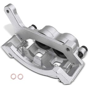 A-Premium Disc Brake Caliper Assembly with Bracket Compatible with Select Dodge Models - Ram 1500 Van 2003, 3.9L/5.2L/5.9L - Front Right Passenger Side