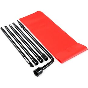 Red Hound Auto 1998-2011 Compatible with Ford Ranger Spare Lug Wrench Ext Tire Tool Replacement Kit with Case