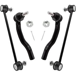 Front Stabilizer Sway Bar End Links Front Outer Tie Rod Ends K750123 ES80603 ES80602 Suspension Kit for Toyota Camry 2007 2008 2009 2010 2011 All Models