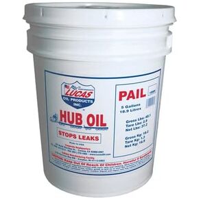 Lucas Oil 10089 Hub Oil - 5 Gallon