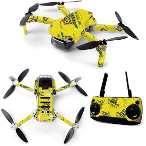 MightySkins Skin for DJI Mavic Mini Portable Drone Quadcopter - Almond Blossom | Protective, Durable, and Unique Vinyl Decal wrap cover | Easy To Apply, Remove, and Change Styles | Made in the USA (DJMAVMIN-Almond Blossom)