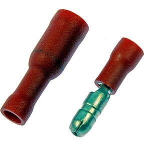 Dorman 85474 22-18 Gauge Male/Female Set Bullet Connectors, 10 Pack Universal Fit