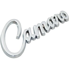 1Pc Camaro Badge Emblem 3D Metal Decal Sticker Letter Replacement for Camaro (Chrome)