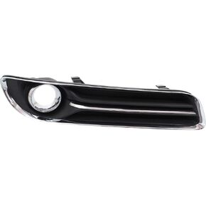 KarParts360 لكرايسلر 300 غطاء خفيف للضباب 2011 12 13 2014 جانب الركاب الخارجي | أسود | مع حواف من الكروم | امتثال DOT/SAE | CH1039126 | 68127946AB