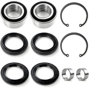 91209-HN2-003 Front Wheel Bearings Seals For Honda Foreman 400 450 500 TRX400 TRX450 TRX500 1995-2013 Foreman Rubicon 500 2001-2014 Rincon 650 680 TRX680 TRX650 2003-2023 91256-HM7-003 91051-HA7-651