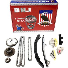 DNJ TK657 Timing Chain Kit/For 2005-2017/ Nissan, Suzuki/Altima, Equator, Frontier, Rogue, Rogue Select, Sentra/ 2.5L/ DOHC/ L4/ 16V/ 2500cc/ QR25DE