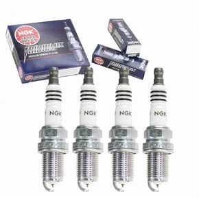 Sixity Auto 4 pc NGK Iridium IX Spark Plugs compatible with Mazda Miata 1.6L L4 1990-1993