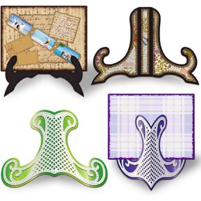GLOBLELAND Easel Card Holder Cutting Dies for Card Making Photo Holder Metal Die Cuts Cutting Dies Template DIY Scrapbooking Embossing Paper Album Craft Decor