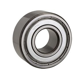 NTN Bearing 6201Z Single Row Deep Groove Radial Ball Bearing, Normal Clearance, Steel Cage, 12 mm Bore ID, 32 mm OD, 10 mm Width, Single Shielded