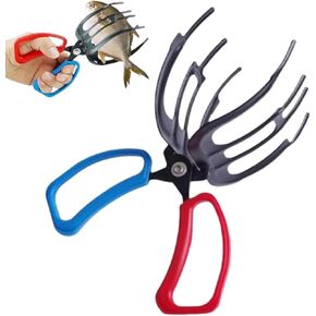 Upgrade 3 Claw Fish Gripper, 3 Claw Fish Gripper, Gripper Fish Control Clamp, Multifunctional Three Teeth Fishing Pliers for Most Freshwater Fish Grip Tackle Holder in Saudi Arabia