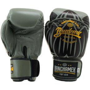 Muay Thai Boxing Gloves, Pro Training & Sparring, for Men & Women | Premium Quality Leather Kickboxing, MMA, Punching Bag Gloves