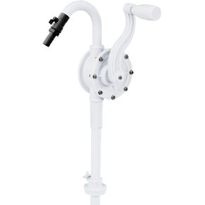 LUMAX LX-1324 Rotary Barrel Chemical Pump (General Purpose). Cost-Effective Solution for Dispensing Mild-to-Medium Strength Chemicals, Water Based Fluids, DEF/Urea/AdBlue® from 15 to 55 Gallon Drums