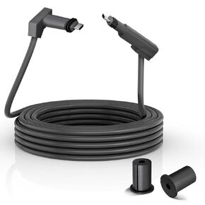 30Ft Replacement Cable for Starlink V2 Gen2 Satellite Dish Antenna - Faster Transmission/Better Anti-Interference - Extension Cables Wire with Cable Feed Through Bushings for Starlink Gen 2