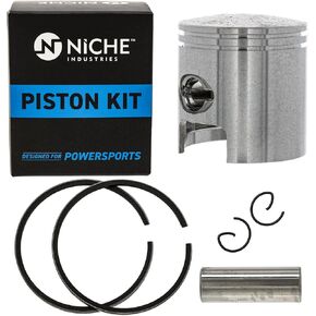 NICHE Piston Wristpin Piston Ring Kit for Honda Aero NH80MD 13101-GC8-000 13010-GC8-305