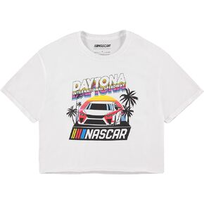 NASCAR Ladies Racing Fashion Shirt - Ladies Classic Racing Tee Crop Top Tee