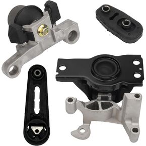 BRTEC Engine Motor Mount Set Compatible for 2007-2012 Nissan Sentra 2.0L for AUTO CVT Motor & Trans Mount A4348, A4345, A4318, A4346