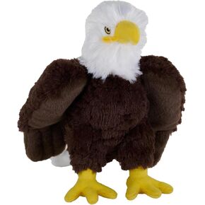 Wild Republic Cuddlekins Eco Mini Bald Eagle, Stuffed Animal, 8 Inches, Plush Toy, Fill is Spun Recycled Water Bottles, Eco Friendly