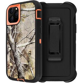 AICase for iPhone 11 Pro Max Belt-Clip Holster Case (6.5"), Full Body Rugged Heavy Duty Case, Shock/Drop/Dust Proof 4-Layer Protection Durable Cover for Apple iPhone 11 Pro Max 6.5-inch